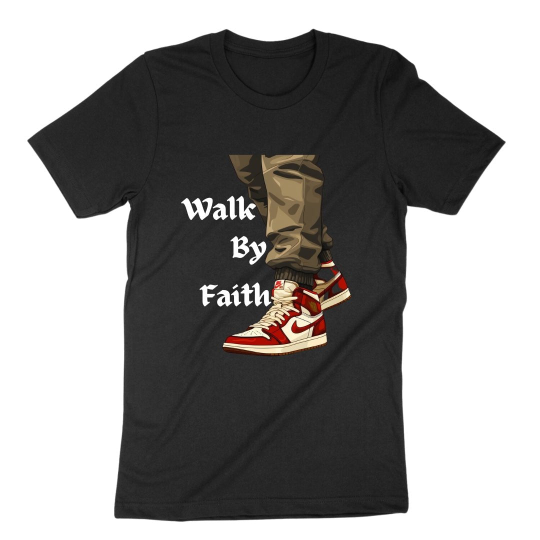"Walk By Faith" Tee - The Crown Him Brand