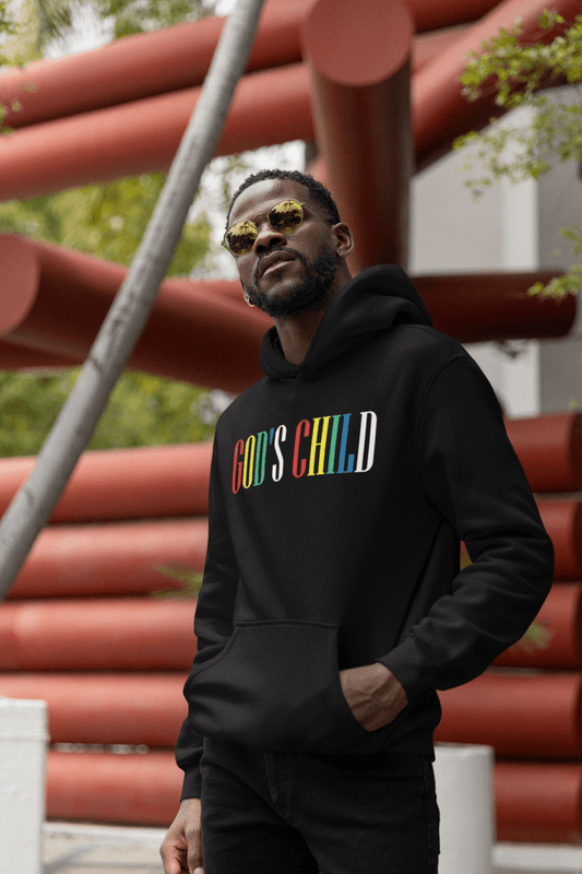 "Color Code" Hoodie (Black) - The Crown Him Brand